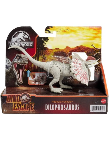 Jurassic World-Dilophosaurus brute force ROCGWN31/GWY30 Mattel | Futurartshop.com