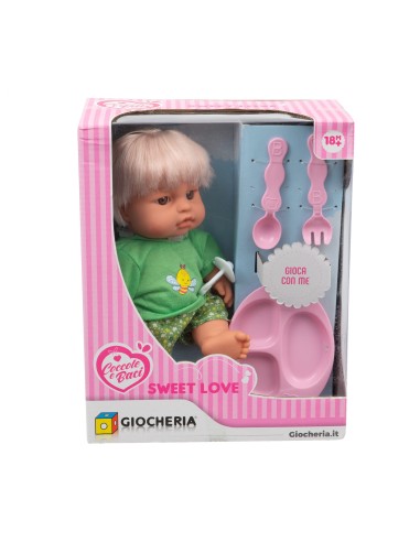Cuddles and kisses - doll with pappa My sweet love set in 2 colors GEFGGI190192 Giochi Preziosi | Futurartshop.com