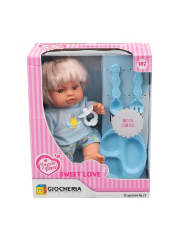 Cuddles and kisses - doll with pappa My sweet love set in 2 colors GEFGGI190192 Giochi Preziosi | Futurartshop.com