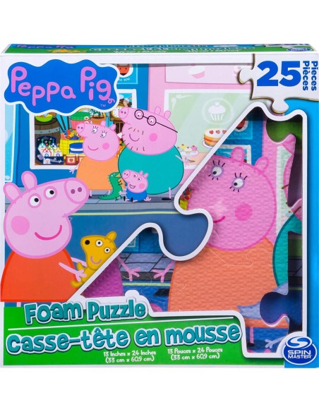 Peppa Pig Puzzle in foam rubber GEF20123013 Spin master | Futurartshop.com
