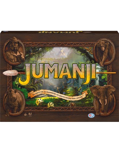 Jumanji-refresh cardboard board game SPI20133947 Spin master | Futurartshop.com