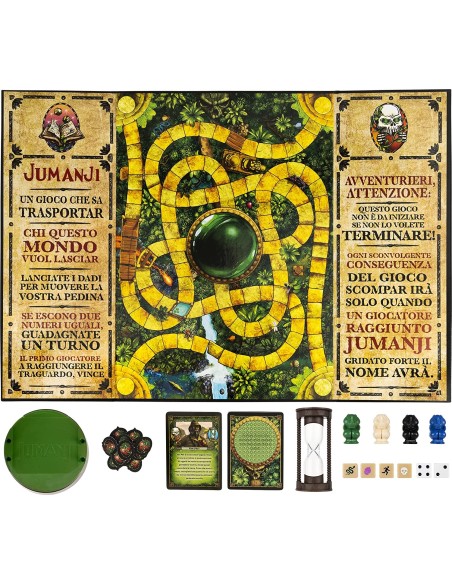 Jumanji - Gioco di società in cartone refresh SPI20133947 Spin master | Futurartshop.com