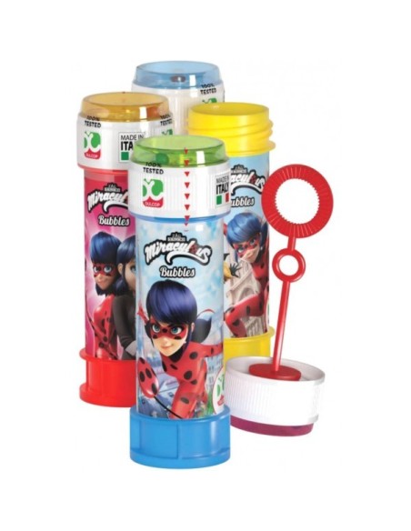 Soap bubbles-Miraculous 60 ml DEG103806500 Villa Giocattoli | Futurartshop.com