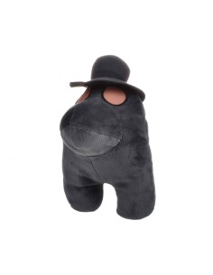 Plush-Among us black with red eyes 22 cm DINAU7010-3 Futurart | Futurartshop.com