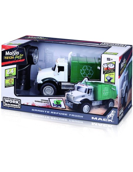 Maisto-2.4 Ghz radio-controlled garbage truck GOL82182 Goliath | Futurartshop.com