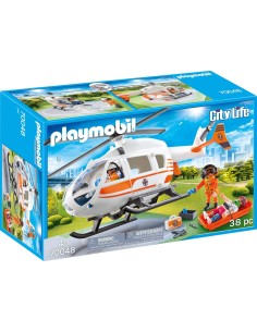 PlayMobil 70048-Helicopter Rescue PLA70048 Playmobil | Futurartshop.com