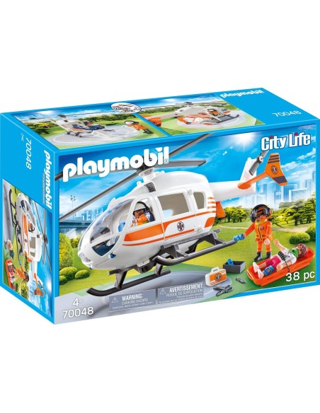 PlayMobil 70048-Helicopter Rescue PLA70048 Playmobil | Futurartshop.com
