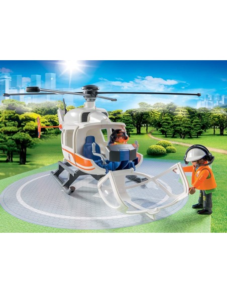 PlayMobil 70048-Helicopter Rescue PLA70048 Playmobil | Futurartshop.com