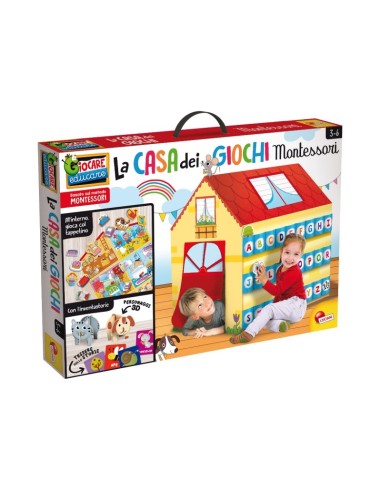 La Casa dei giochi Montessori LIS88782 Lisciani | Futurartshop.com