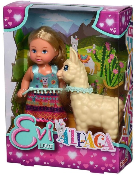 Evi Love Doll with Alpaca SIM105733497 Simba Toys | Futurartshop.com