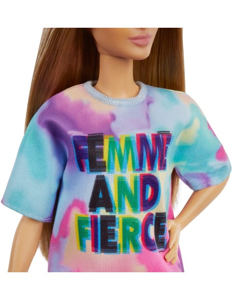 Barbie Fashionistas with multicolor dress and visor 159 TOYFBR37/GRB51 Mattel | Futurartshop.com