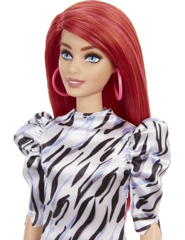 Barbie Fashionistas with zebra dress 168 TOYFBR37/GRB56 Mattel | Futurartshop.com