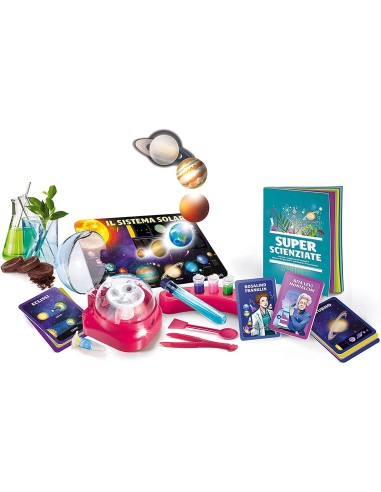 Scienza e Gioco - Kit Super Scienziate CLE19244 Clementoni | Futurartshop.com