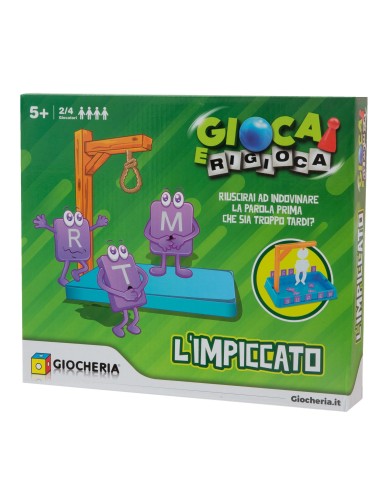 Gioca e rigioca - L'impiccato GIOGGI190030 Giochi Preziosi | Futurartshop.com