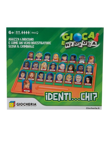 Gioca e rigioca - Identi...chi GIOGGI190027 Giochi Preziosi | Futurartshop.com
