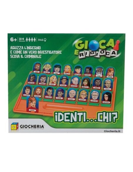 Gioca e rigioca - Identi...chi GIOGGI190027 Giochi Preziosi | Futurartshop.com