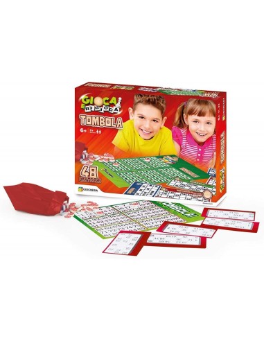 Bingo with 48 folders and number bag - play and replay GIOGGI200180 Giochi Preziosi | Futurartshop.com