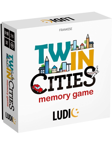 Ludic-Twin Cities memory game HEAMU27545 Headu | Futurartshop.com