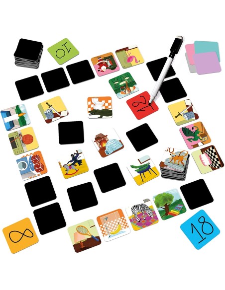 Ludic - KO Memo Gioco di memoria avanzato HEAMU27569 Headu | Futurartshop.com