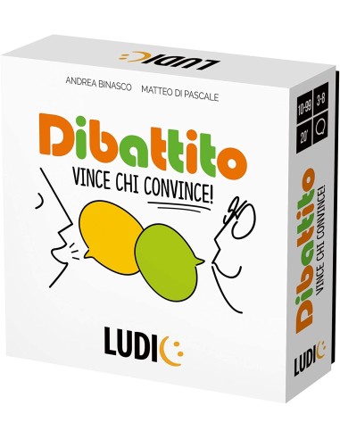 Ludic Dibattito - Vince chi convince Gioco di società HEAIT27521 Headu | Futurartshop.com