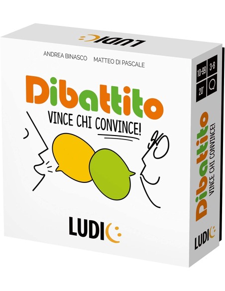 Ludic Dibattito - Vince chi convince Gioco di società HEAIT27521 Headu | Futurartshop.com