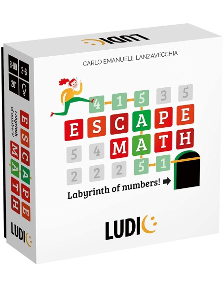 Ludic - Escape Math Scappa dal labirinto dei numeri HEAMU27514 Headu | Futurartshop.com