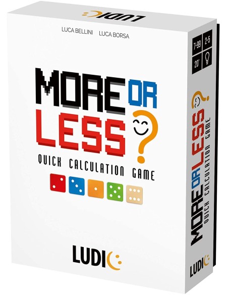 Ludic More or Less-game calculations and speed HEAMU27606 Headu | Futurartshop.com