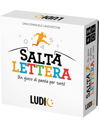 Ludic jump letter-party game on words HEAIT27507 Headu | Futurartshop.com
