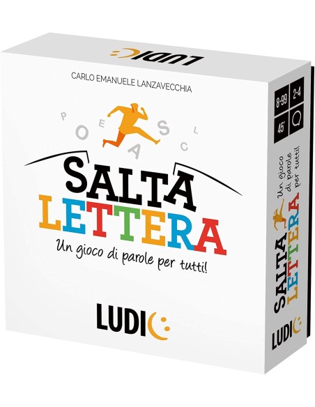 Ludic jump letter-party game on words HEAIT27507 Headu | Futurartshop.com