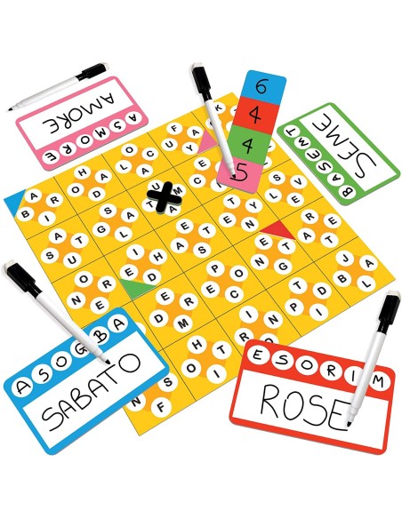Ludic Salta Lettera - Gioco di società sulle parole HEAIT27507 Headu | Futurartshop.com
