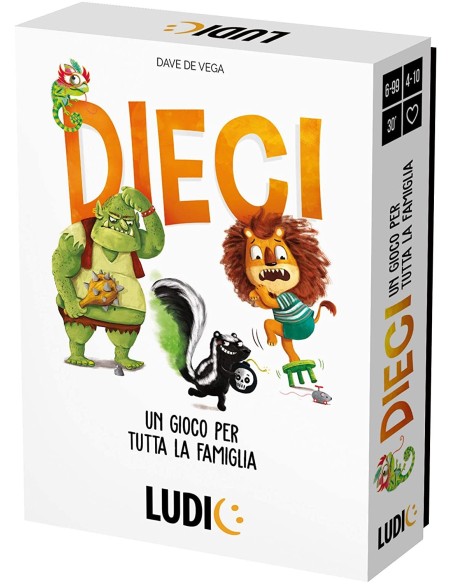 Ludic Ten-party game for the whole family HEAIT27613 Headu | Futurartshop.com