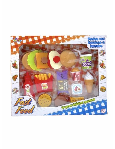 Confezione Cibo Fast Food - 3 modelli TOY27215 Toys Garden | Futurartshop.com