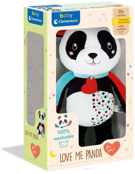 Peluche Love Me Panda CLE17656 Clementoni | Futurartshop.com