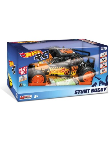 Hot Wheels radio controlled Stunt Buggy car in 1:10 scale MON63437 Mondo | Futurartshop.com