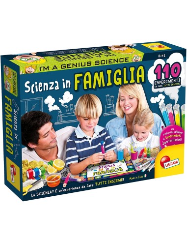 I'm Genius - Family Science 110 experiments LIS89307 Lisciani | Futurartshop.com