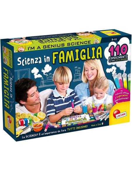 I'm Genius - Family Science 110 experiments LIS89307 Lisciani | Futurartshop.com