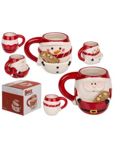 Ceramic Christmas mug with cookie compartment China manufacturer OTB99/7900 Out of The Blue | Futurartshop.com