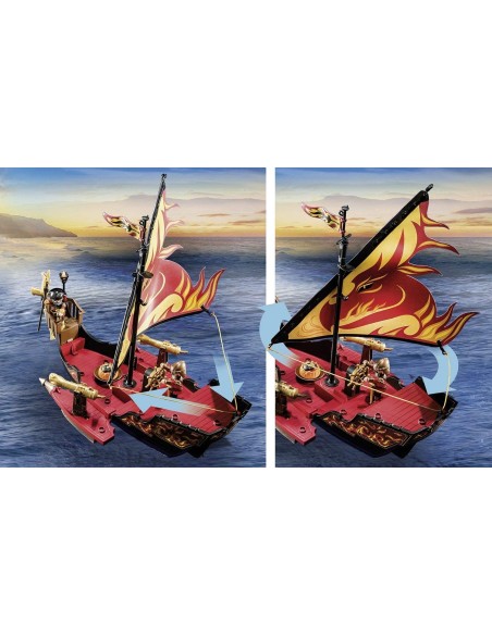 Playmobil 70641-Novelmore fiery ship PLA70641 Playmobil | Futurartshop.com