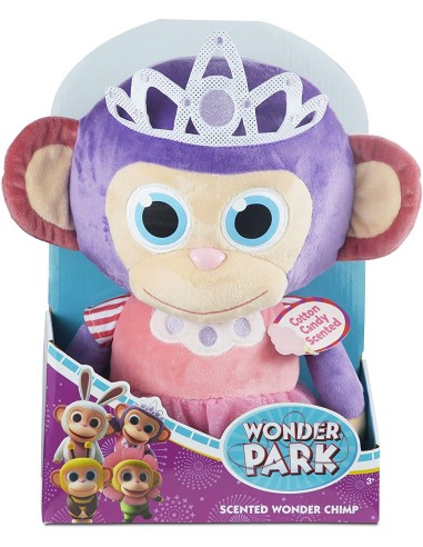 Wonder Park Peluche Scimmietta viola MAG31068 Futurart | Futurartshop.com