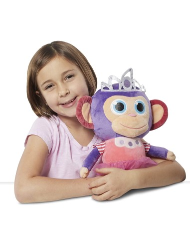 Wonder Park Peluche Scimmietta viola MAG31068 Futurart | Futurartshop.com