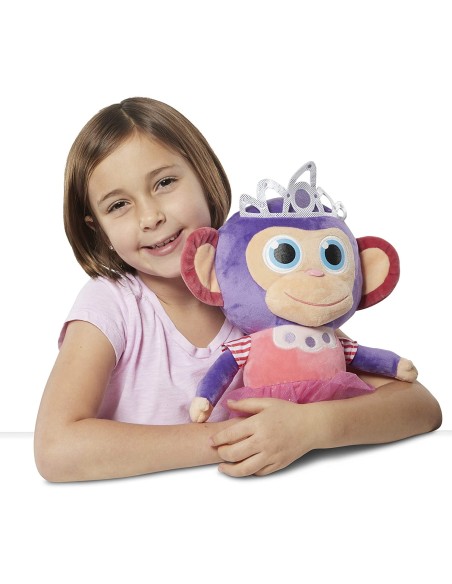 Wonder Park Peluche Scimmietta viola MAG31068 Futurart | Futurartshop.com