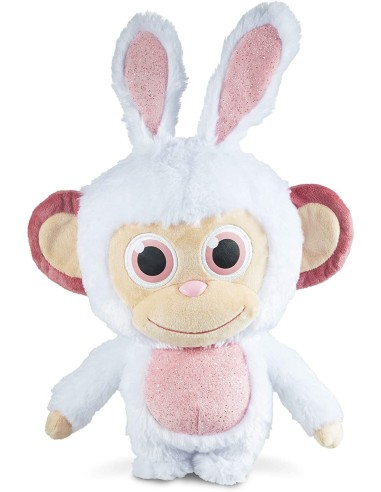 Wonder Park peluche Scimmietta vestita da coniglietto MAG31067 Futurart | Futurartshop.com