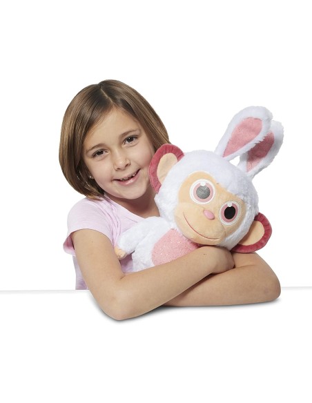 Wonder Park peluche Scimmietta vestita da coniglietto MAG31067 Futurart | Futurartshop.com
