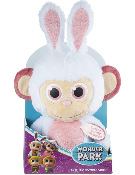 Wonder Park peluche Scimmietta vestita da coniglietto MAG31067 Futurart | Futurartshop.com