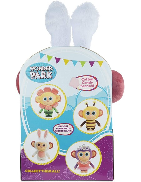 Wonder Park peluche Scimmietta vestita da coniglietto MAG31067 Futurart | Futurartshop.com