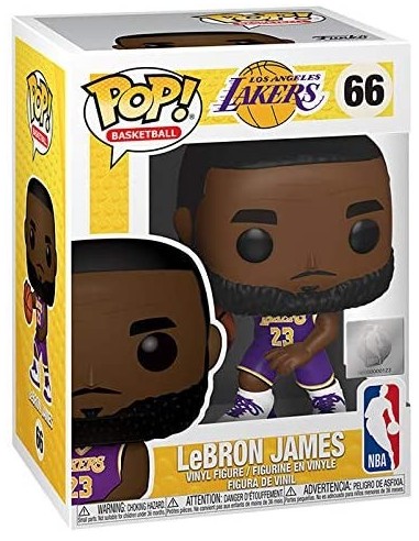 Pop Lebron James 66 Star del Basket MAG46549 Funko | Futurartshop.com