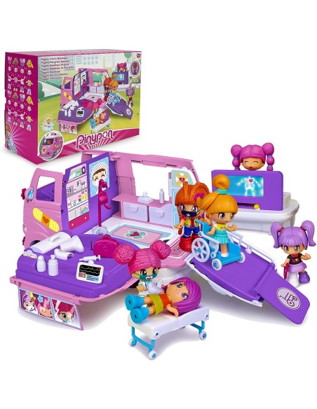 PinyPon Ambulanza con bambolina inclusa FAM700016790 Famosa | Futurartshop.com