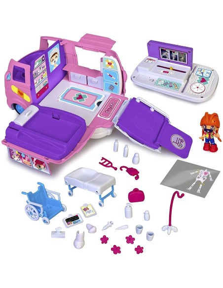 PinyPon Ambulanza con bambolina inclusa FAM700016790 Famosa | Futurartshop.com