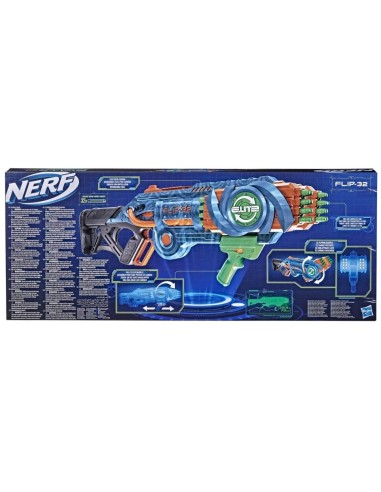 Nerf Elite 2.0 Flipshots con 32 canne porta dardi HASF2553 Hasbro | Futurartshop.com