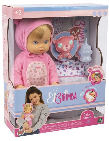 Birimba sweet doll nanna with accessories GRABRB05000 Grandi giochi- Futurartshop.com